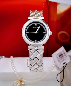 Đồng hồ Guess Rumour nữ dây kim loại cọc số đính đá Like Auth 34mm
