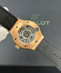 Đồng hồ Hublot Classic Fusion King Gold Replica 11 mặt xám nhà máy JJF 38mm (2)