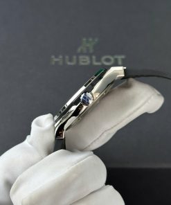 Đồng hồ Hublot Classic Fusion Titanium Rep 11 cao cấp mặt trắng nhà máy JJF 38mm (2)