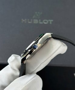 Đồng hồ Hublot Classic Fusion Titanium Replica 11 mặt xám nhà máy JJF 38mm (2)
