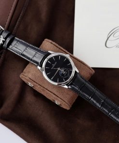 Đồng hồ Jaeger-LeCoultre Master Ultra-Thin Moon Rep 11 cao cấp màu đen 39mm (2)