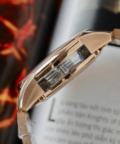 Đồng hồ Omega De Ville Hour Vision Co-Axial Rep 11 màu nâu dây kim loại 41mm (2)