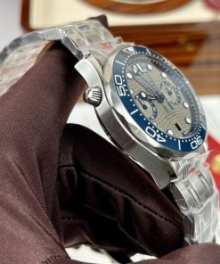 Đồng hồ Omega Seamaster Diver 300M Chronograph Rep 11 cao cấp mặt xám nhà máy N1 44mm (2)