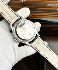 Đồng hồ Rolex Cellini mặt trắng dây da Rep 11 cao cấp 39mm (2)