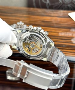 Đồng hồ Rolex Cosmograph Daytona Ice Blue 126506 Rep 11 cao cấp cọc số dạ quang 40mm (2)