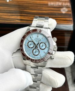 Đồng hồ Rolex Cosmograph Daytona Ice Blue 126506 Rep 11 cao cấp cọc số dạ quang 40mm (2)