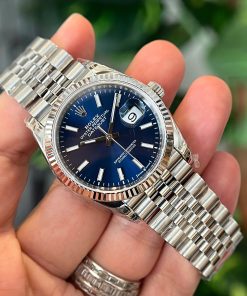 Đồng hồ Rolex DateJust 126234 mặt xanh cọc dạ quang Rep 11 nhà máy VS 36mm (2)