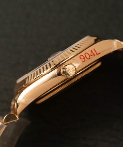 Đồng hồ Rolex Day-Date 228235 cọc số la mã trọng lượng 186gram Replica 1 1 nhà máy QF 40mm (2)
