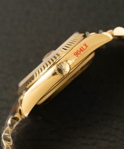 Đồng hồ Rolex Day-Date 228235 mặt vàng champagne Rep 11 tinh chỉnh 186gram QF 40mm (2)