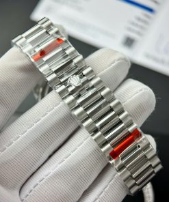 Đồng hồ Rolex Day-Date Fake 11 cao cấp mặt xanh blue nhà máy EW 36mm (2)