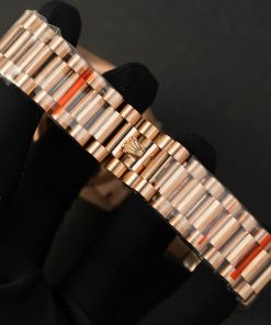 Đồng hồ Rolex Day-Date Rep 11 trọng lượng 186gram mặt chocolate nhà máy QF 40mm (2)