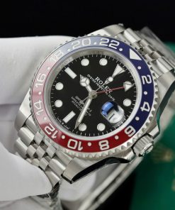Đồng hồ Rolex GMT-Master II 126710BLRO Pepsi V3 Rep 11 dây Jubilee nhà máy Clean 40mm (2)