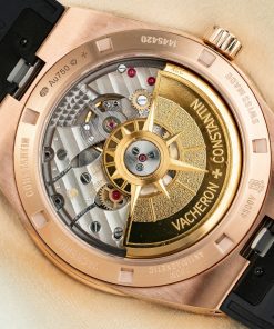 Đồng hồ Vacheron Constantin Overseas Dual Time 4500V mạ vàng hồng mặt trắng Rep 11 cao cấp 41mm (2)