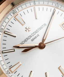 Đồng hồ Vacheron Constantin Overseas Dual Time 4500V mạ vàng hồng mặt trắng Rep 11 cao cấp 41mm (2)
