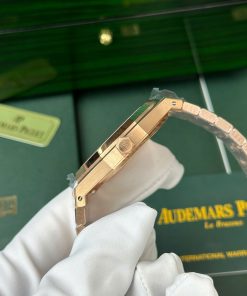 Đồng hồ Audemars Piguet Royal Oak 15407 Skeleton dial Replica 11 mạ vàng hồng 41mm (2)