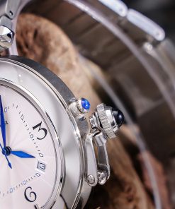 Đồng hồ Cartier Pasha De Cartier nam máy Nhật Fake cao cấp giá rẻ 41mm