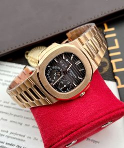 Đồng hồ Patek Philippe Nautilus 5712R Replica 11 mặt xám nhà máy PPF 40mm (2)
