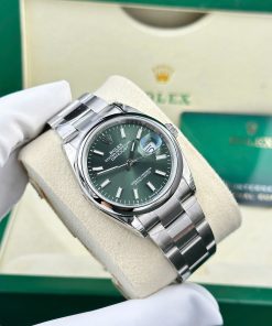 Đồng hồ Rolex DateJust 126200 Replica 11 mặt xanh lá cây nhà máy VS 36mm (2)