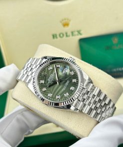 Đồng hồ Rolex DateJust 126234 Rep 1 1 mặt số là cây nhiệt đới nhà máy VS 36mm (2)