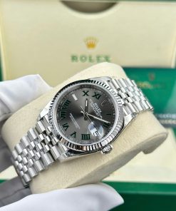 Đồng hồ Rolex DateJust 126234 Replica 11 mặt số wimbledon nhà máy VS 36mm (2)