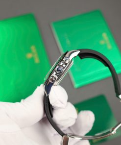 Đồng hồ Rolex Daytona Rep 11 Cao Cấp mặt đen cọc số đính đá nhà máy BT 40mm (2)