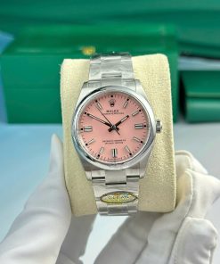 Đồng hồ Rolex Oyster Perpetual 126000 Replica 11 mặt hồng nhà máy Clean 36mm (2)