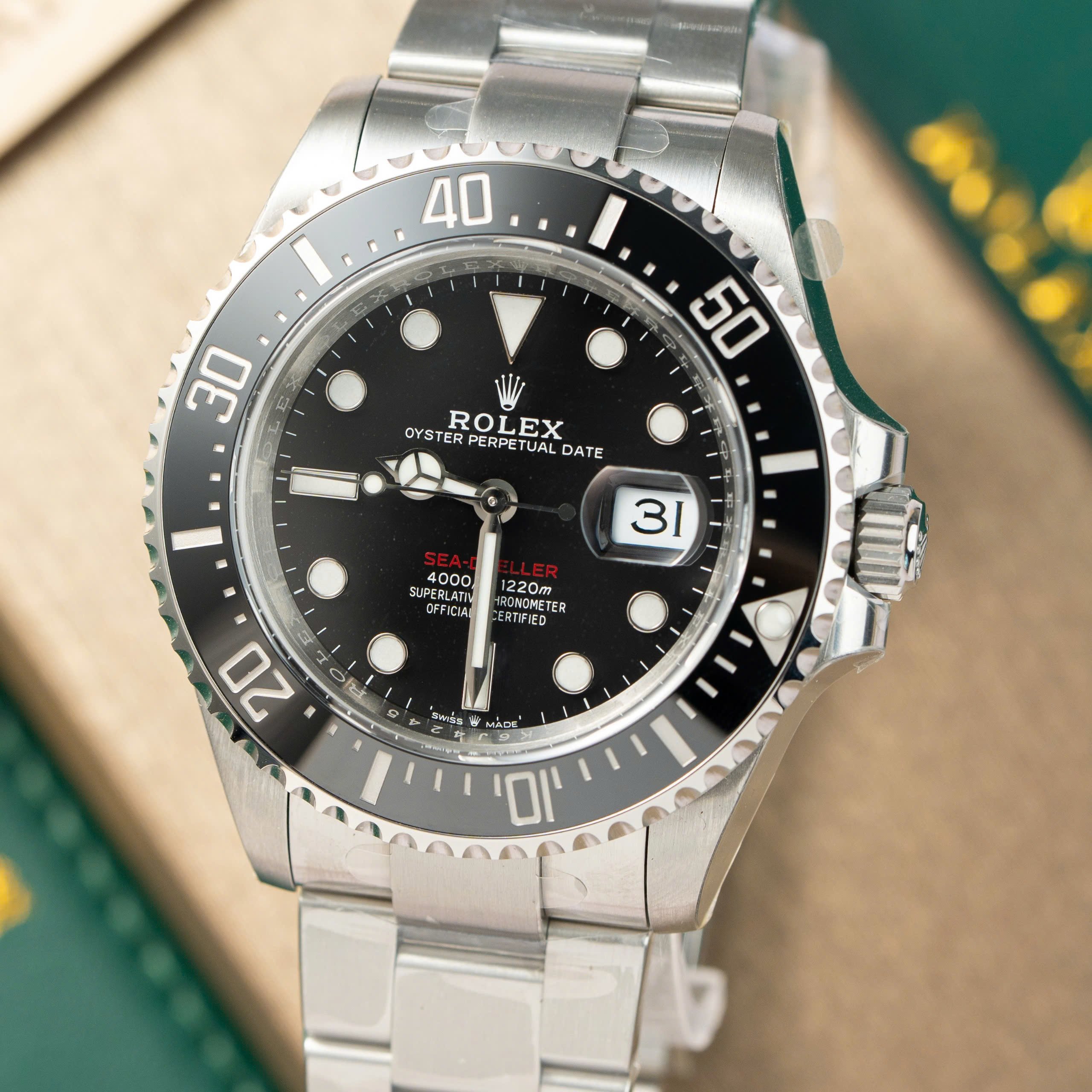 Đồng hồ Rolex Sea-Dweller 126600 Replica 11 mặt đen nhà máy VS 43mm (3) Đồng hồ Rolex Sea-Dweller 126600 Replica 11 mặt đen nhà máy VS 43mm (2)
