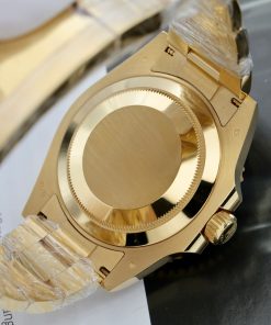 Đồng hồ Rolex Submariner Fake 11 mạ vàng mặt số màu đen 41mm (2)