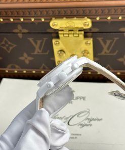 Đồng hồ Omega Speedmaster chế tác vỏ gốm trắng nhà máy N1 44mm (8)