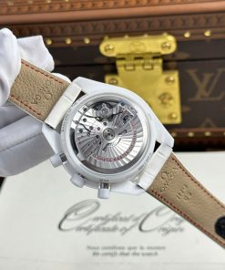 Đồng hồ Omega Speedmaster chế tác vỏ gốm trắng nhà máy N1 44mm (8)