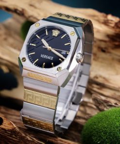 Đồng hồ Versace VE8F00524 Antares Nam Dây Kim Loại Demi Fake 11 44mm