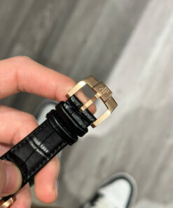 Đồng hồ Chế Tác Audemars Piguet Tourbillon Openworked 26600 dây da màu đen 41mm (2)