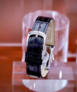 Đồng hồ Omega Constellation Quadra Quartz Dây Da Fake Cao Cấp 22x28mm