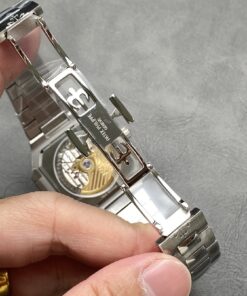 Đồng hồ Patek Philippe Cubitus 5821 Rep 11 mặt vuông màu xanh lá cây 45mm (1)
