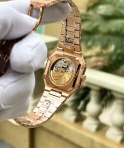 Đồng hồ Patek Philippe Cubitus 5821 Replica 11 mặt vuông màu chocolate 45mm (2)