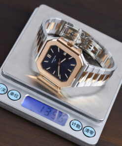 Đồng hồ Patek Philippe Cubitus 5821 Replica 11 mặt vuông màu xanh blue 45mm (2)