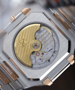 Đồng hồ Patek Philippe Cubitus 5821 Replica 11 mặt vuông màu xanh blue 45mm (2)