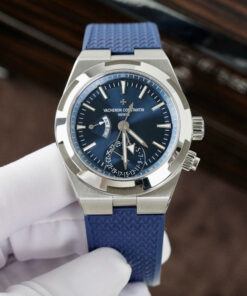 Đồng hồ Vacheron Constantin Overseas Dual Time 7900V Replica 11 màu xanh blue PZF 41mm (2)