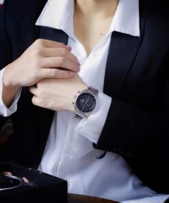 Đồng Hồ Gucci Interlocking G Chronograph Mặt Đen Like Auth 41mm