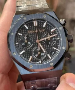 Đồng hồ Audemars Piguet Rep 11 Royal Oak 26240CE gốm đen nhà máy APS 41mm (1)