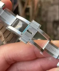 Đồng hồ Audemars Piguet Rep 11 Royal Oak 26240ST mặt trắng máy mỏng new 2025 41mm (4)