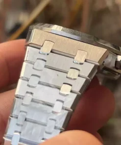 Đồng hồ Audemars Piguet Replica 11 Royal Oak 26240ST mặt đen máy mỏng nhà máy APS 41mm (2)