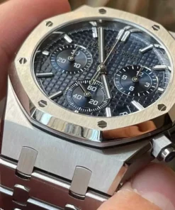 Đồng hồ Audemars Piguet Royal Oak 26240ST mặt xanh blue máy mỏng new 2025 41mm (2)