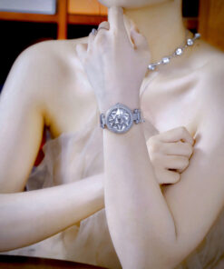 Đồng hồ Chopard Ladies Nữ Dây Kim Loại Đính Đá Viền Fake 1:1 36mm