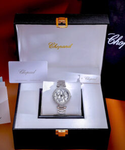 Đồng hồ Chopard Ladies Nữ Dây Kim Loại Đính Đá Viền Fake 1:1 36mm