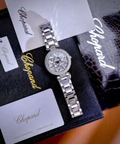 Đồng hồ Chopard Ladies Nữ Dây Kim Loại Đính Đá Viền Fake 1:1 36mm