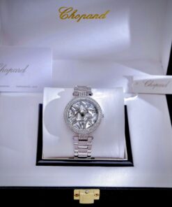 Đồng hồ Chopard Ladies Nữ Dây Kim Loại Đính Đá Viền Fake 1:1 36mm