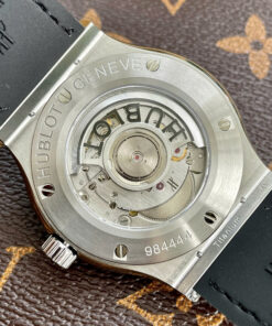 Đồng hồ Hublot Chế Tác Classic Fusion mặt trắng nhà máy JJF 42mm (9)