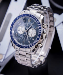 Đồng hồ Omega Speedmaster Chronograph Dây Kim Loại Fake Cao Cấp 43mm