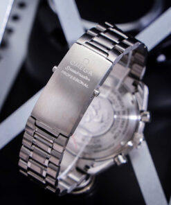 Đồng hồ Omega Speedmaster Chronograph Dây Kim Loại Fake Cao Cấp 43mm